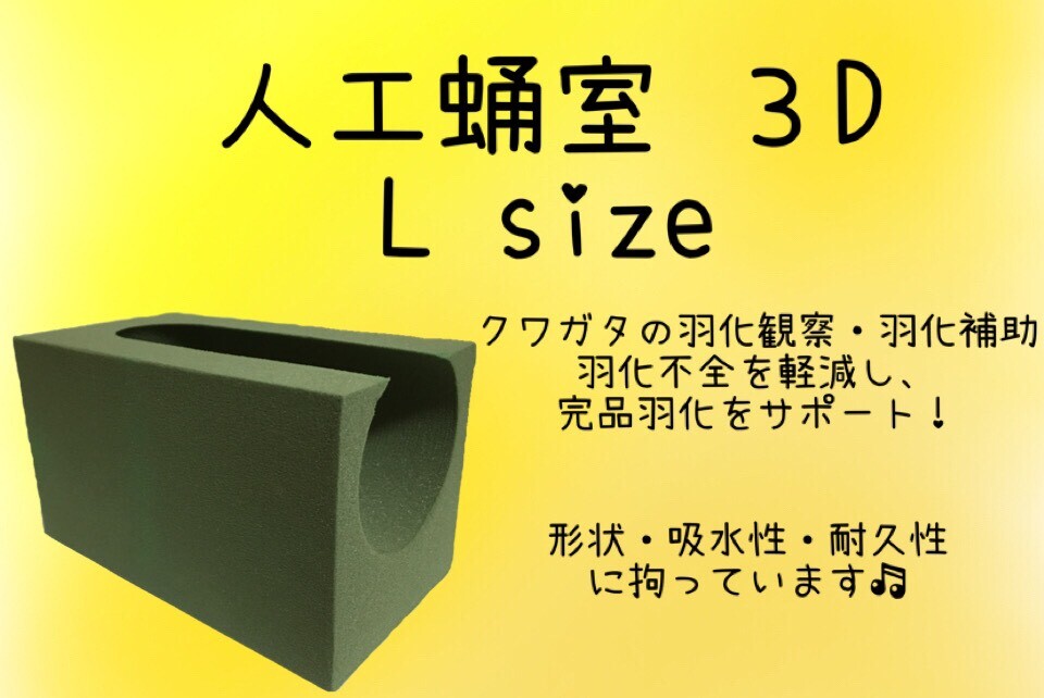 メーカー在庫限り品 ミタニ メガエッグダブルＬ 人工蛹室 大型個体用 さなぎ 羽化不全防止 関東当日便 qdtek.vn